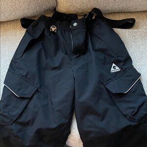 Gerry Weber unisex Black Snow/Ski Pants size L (juniors)